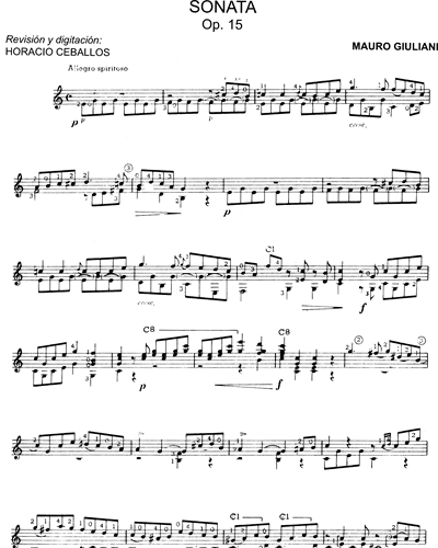 Sonata, Op. 15