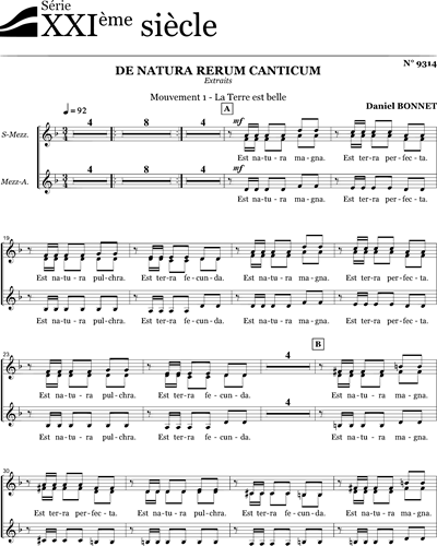 De natura rerum canticum (extraits)