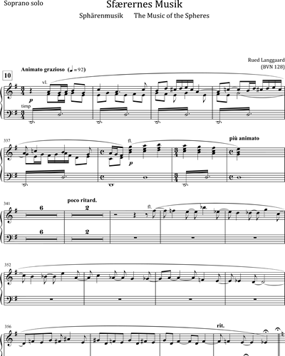 [Solo] Soprano & Piano Reduction