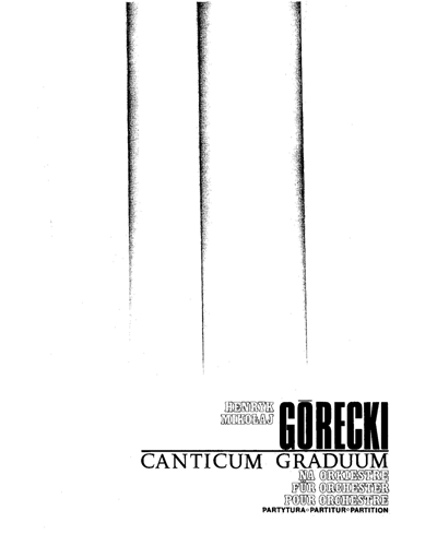 Canticum Graduum, op. 27