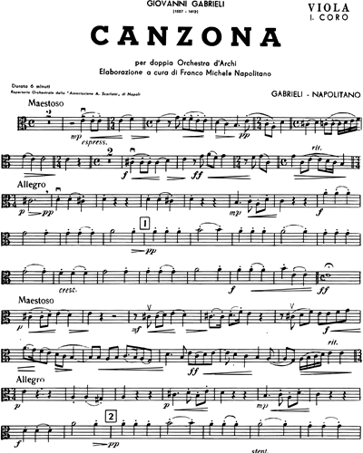 [String Quartet 1] Viola