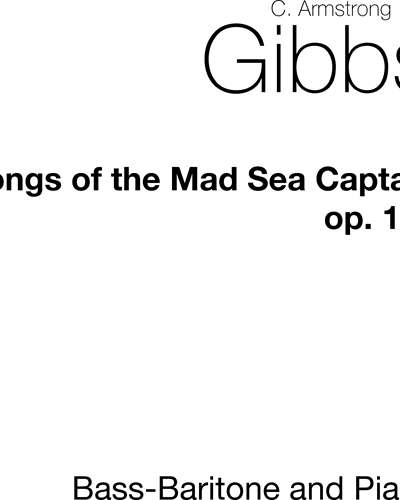 Songs of the Mad Sea Captain, op. 111
