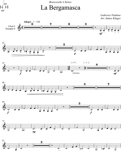 [Choir 1] Trumpet 4