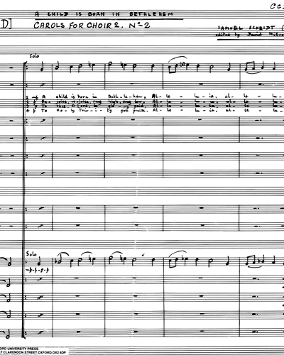 Full Score & Choir 1 & Choir 2