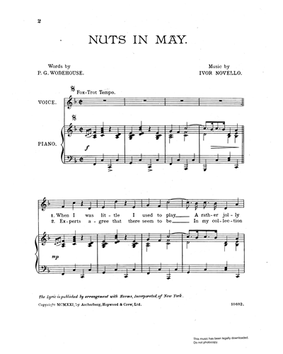 Nuts In May (from 'The Golden Moth')