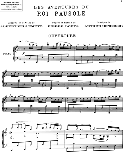 Operetta Vocal Score