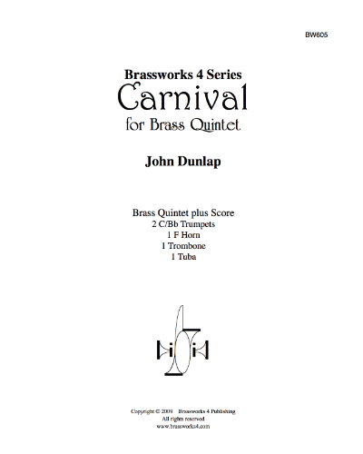 Carnival for Brass Quintet