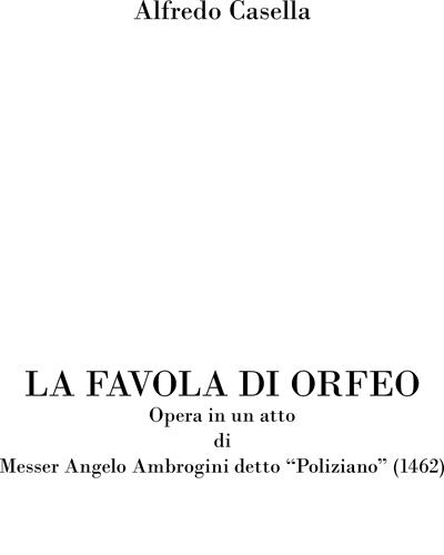 Opera Score