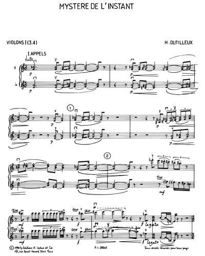 Violin 1 - 3 & Violin 1 - 4