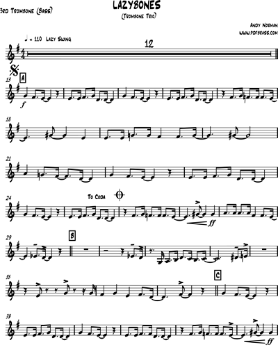 Trombone Treble Clef 3