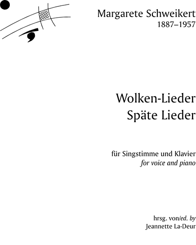 Wolken-Lieder, Späte Lieder