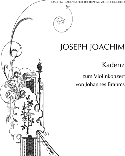Cadenza for the "Violin Concerto in D major, op. 77"