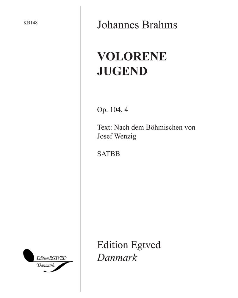 Verlorene Jugend, op. 104/4