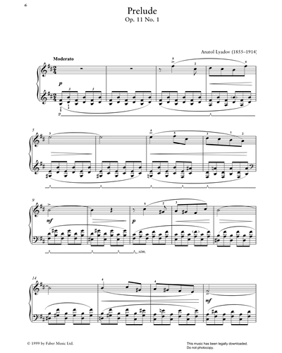 Prelude Op.11, No.1