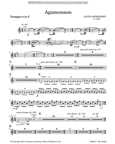 Trumpet 4 in C