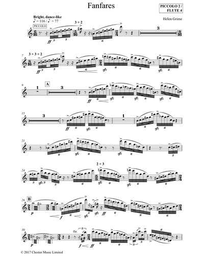 Piccolo 2/Flute 4