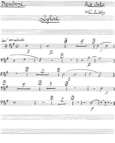 Sylvie (extrait de "5 mélodies" Op. 20)