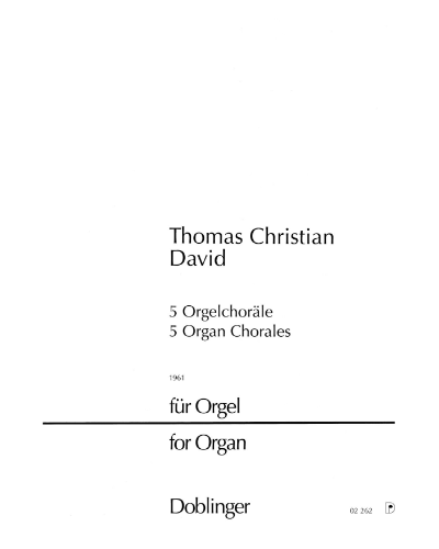 5 Organ Chorales