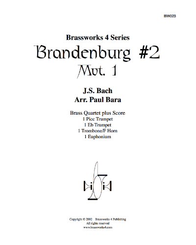 Brandenburg Concerto No. 2, BWV 1047