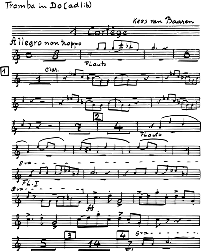 Trumpet in C (ad libitum)