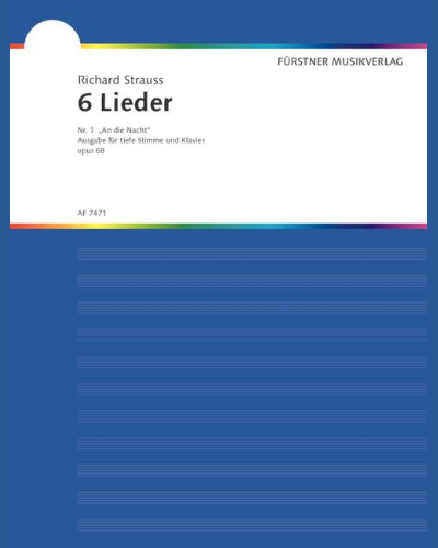 Sechs Lieder nach Gedichten von Clemens Brentano