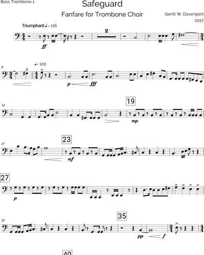 Bass Trombone 1