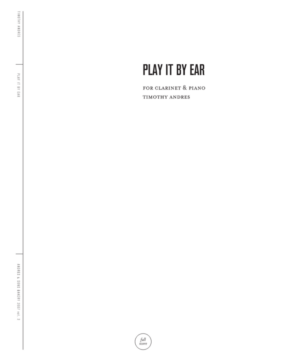 Play it by Ear (version for duo)