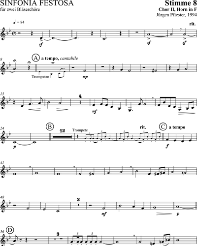 [Choir 2] Horn in F (Trombone Alternative)