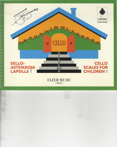 Colourstrings Cello ABC: Scales for Children 1