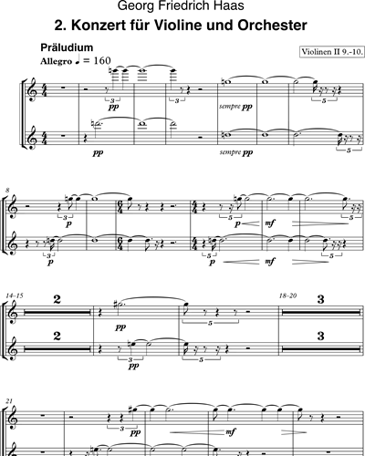 Violin 2 IX-X
