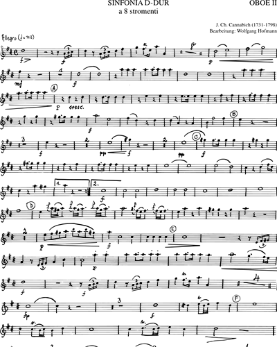 Sinfonia D-dur a 8 stromenti