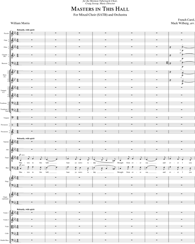 Full Score & Mixed Chorus