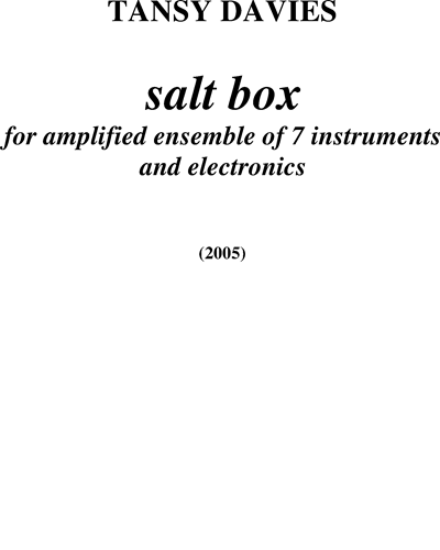 salt box