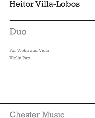 Duo for Violin and Viola