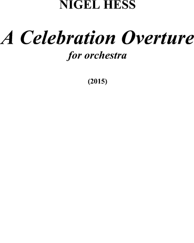 A Celebration Overture