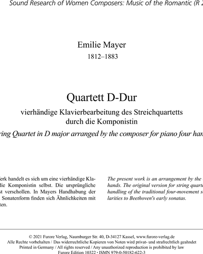 Quartet in D Major