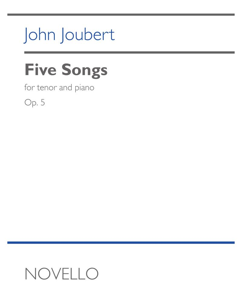 Five Songs, op. 5