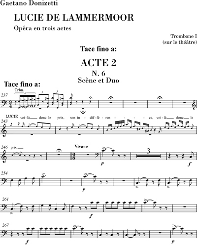 [On-Stage] Trombone 1