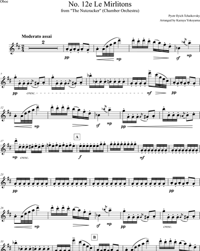 Le Mirlitons (No.12e from 'The Nutcracker, op.71')