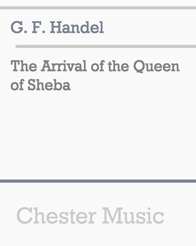 The Arrival of the Queen of Sheba