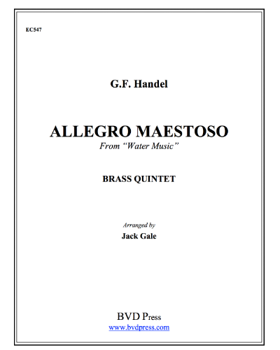 Allegro Maestoso (from 'Water Music')
