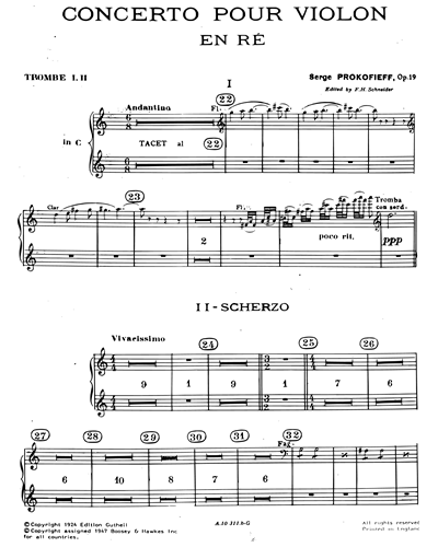 Trumpet 1 in C & Trumpet 2 in C