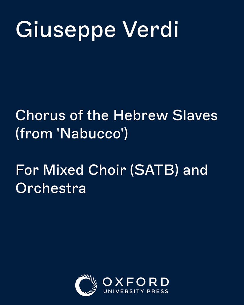 Chorus of the Hebrew Slaves (from 'Nabucco')