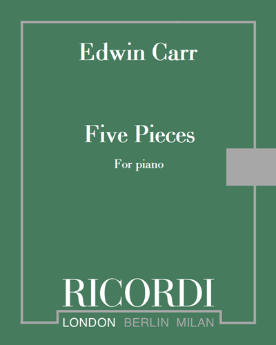 Five pieces for piano