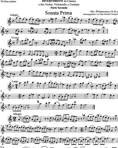 12 Trio Sonatas, Vol. 2
