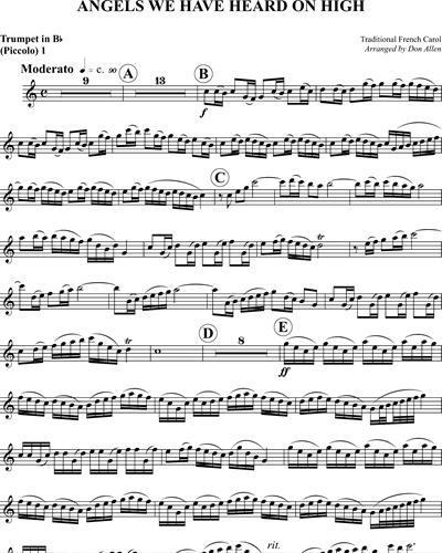 Trumpet in Bb/Piccolo Trumpet 1
