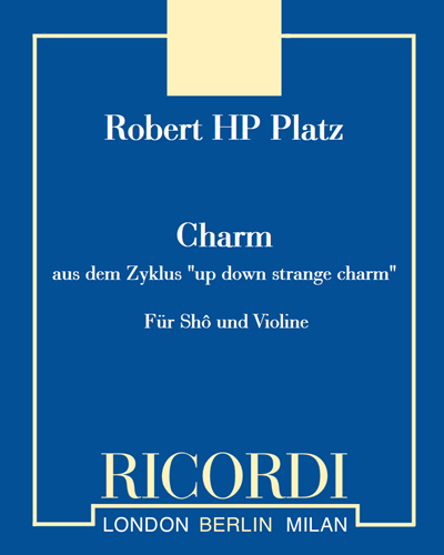 Charm (aus dem Zyklus "up down strange charm")