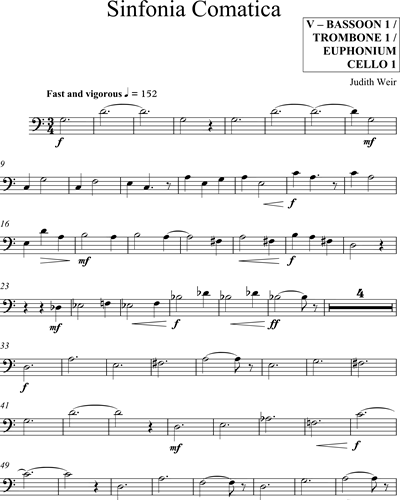 [Group 5] Bassoon 1 & Trombone 1 & Euphonium & Cello 1
