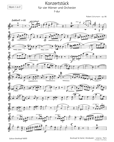 Concert Piece in F major, op. 86