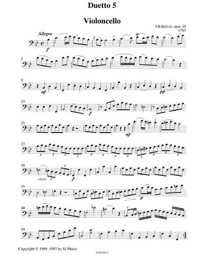 Six Duets, Op. 19 (Nos. 5-6)